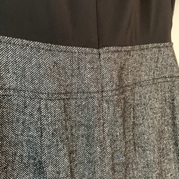 Loft business dress black top grey pencil skirt - Picture 12 of 14